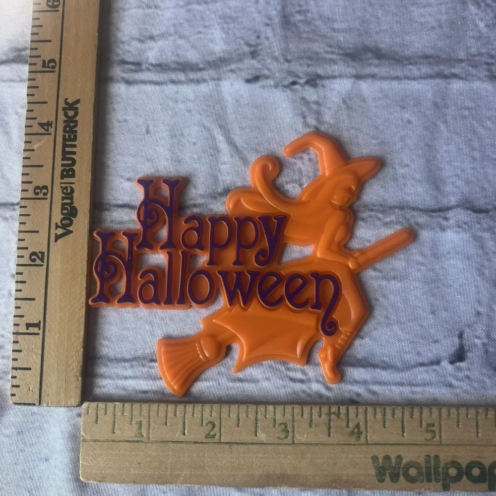 2008 Decorate Cat Cupcake Toppers & Happy‎ Halloween Witch 64 Pcs